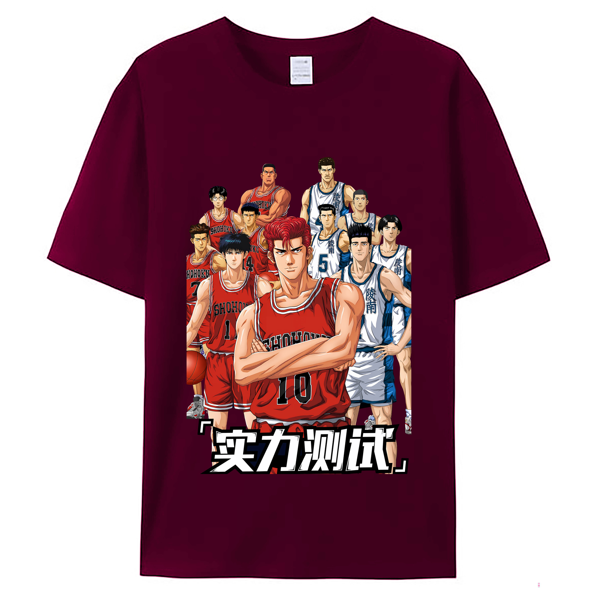 （画像用） SLAM DUNK／スラムダンク レディースカジュアルプリントTシャツ（綿100％）